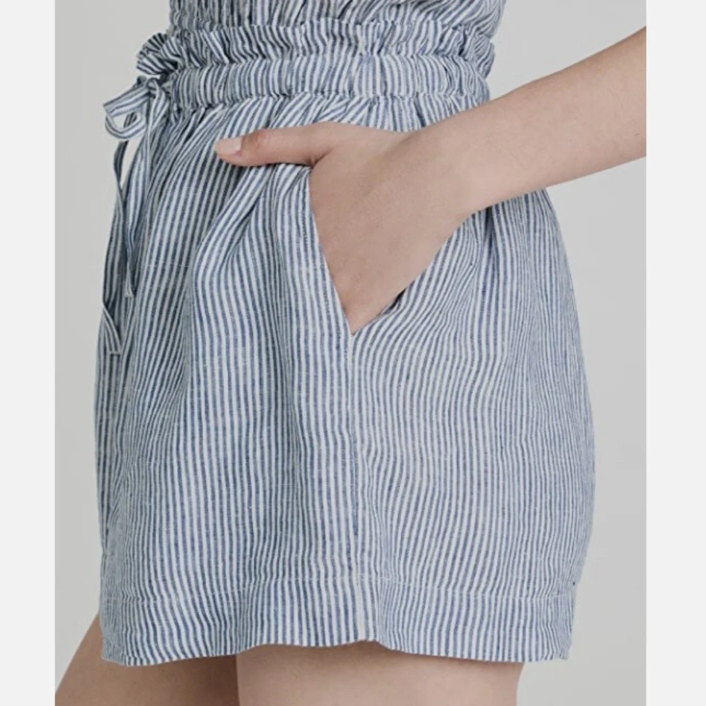 Ulla Johnson Linen Asa Shorts from Spring-Summer 2022 - Picture 2 of 12